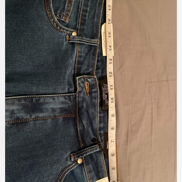 NWT Judy Blue Tummy Control Flare High waisted Sz 22 - Picture 7 of 9